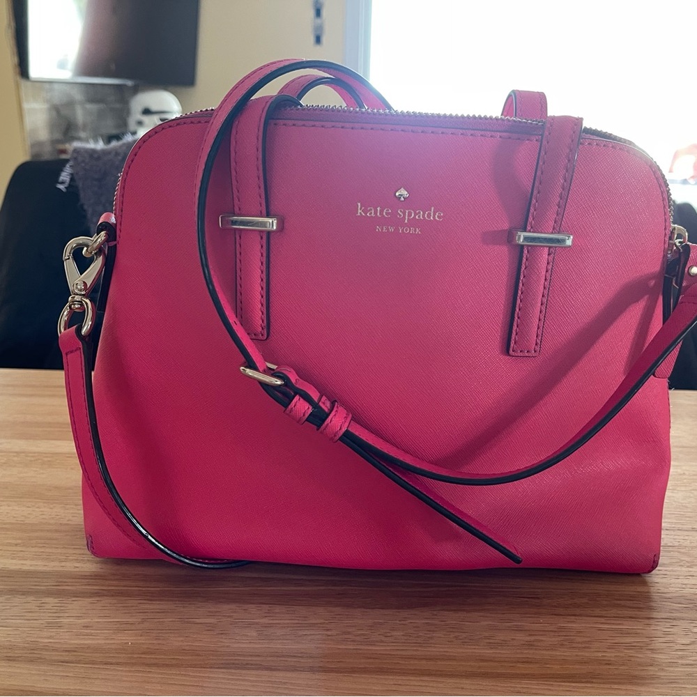 Pink Kate Spade satchel